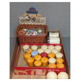 YANKEE CANDLES AND WAX MELTS, FALL BASKET