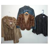 (4) LADIES COATS/JACKETS