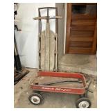RUNNER SLED, RADIO SUPER METAL WAGON