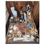 ASST. FIGURINES - CATS, ANIMALS, DOLLS & MORE
