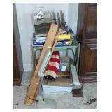 OFFICE SUPPLIES, PRINTER, MC METAL CART ON WHEELS