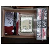 (2) PACKS BRAND NEW GOLF BALLS, SOME REUSED BALLS