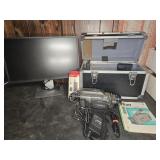 DELL MONITOR, CANNON 8MM VIDEO CAMERA