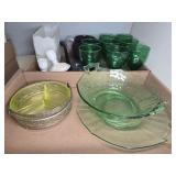 SLAG AND COLORED GLASS