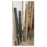 (6) FISHING/FLY/TROLLING RODS