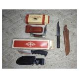WESTERN, CAMILLUS AND IMPERIAL KNIVES