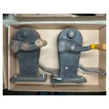 (2) NEUMADE CAST IRON FILM REWINDERS