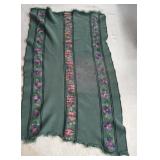 HAND WOVEN RUG, 39"X63"