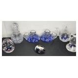 7 PC MURANO GLASS