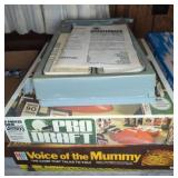 VOICE OF THE MUMMY & PRO DRAFT GAMES