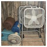 HOUSEHOLD - FANS, SLEEPING BAGS, FRAMES