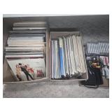 50+ LP/VINYL/RECORDS, CASSETTE TAPES, CD