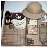 HATS, COLLECTIBLES, SCALE, AUTO-LITE, TIE RACK