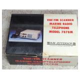 RAY JEFFERSON VHF/FM SCANNER MARINE RADIO PHONE