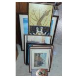(12) PRINTS, PICTURES & WALL ART