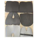 (6) MEMORY FOAMSEAT CUSHIONS