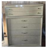BASSETT BLONDE DRESSER, 32"X19"X42"