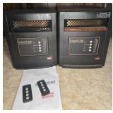 (2) EDEN PURE HEATERS