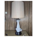 MID CENTURY MODERN ITALIAN SPAGHETTI  CAT LAMP