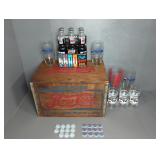 PEPSI CRATE WITH PEPSI PROMOTIONAL PRODUCTS