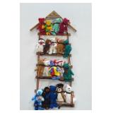 BEANIE BABY HANGING HOUSE