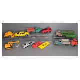 11 VINTAGE/NEWER DIECASTS - TOOTSIETOYS, HUBLEY