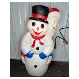 SNOWMAN & SANTA BLOW MOLD