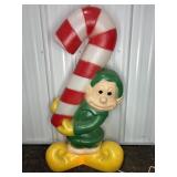 ELF & CANDY CANE GENERAL FOAM UNLITE BLOW MOLD