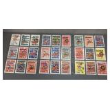 1990 AGUS GARFIELD FOOTBALL CARDS