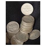 (19) SILVER ROOSEVELT DIMES
