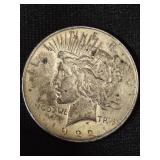 1922 PEACE SILVER DOLLAR