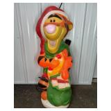 TIGGER CHRISTMAS BLOW MOLD, 36"T