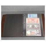BINDER OF WORLD PAPER CURRENCY
