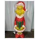 GRINCH SANTA CLAUS CHRISTMAS BLOW MOLD