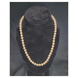 MAJORICA PEARL NECKLACE WITH BOX & PAPERS