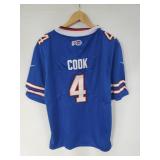 BUFFALO BILLS JAMES COOK NWT JERSEY- L