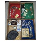 COSTUME JEWELRY, BEADED CLUTCH