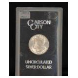 1883 CC MORGAN SILVER DOLLAR, GSA ISSUE