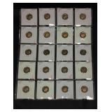 (20) ROOSEVELT PROOF DIMES: 1968S - 2007S