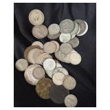 CANADIAN AND FOREIGN COINS