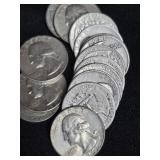 $4 OF WASHINGTON SILVER QUARTERS