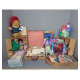 STUFFED TOYS, FIGURINES