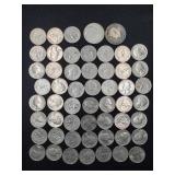 (52) 65-70- QUARTERS & (2) 40% HALVES