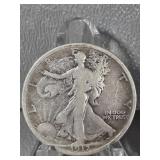 WALKING LIBERTY HALF DOLLAR - 1917-D REV