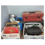 SAW BLADE AND TOOL BOX ASSORTMENT