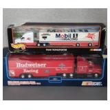 (2) NASCAR TRACTOR TRAILER TRUCKS