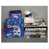 CHATERBOT, SPOTBOT AND ARMATRON