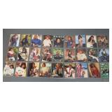 FOOTBALL CARDS PROSET WIVES AND FRIENDS