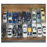 (18) ROAD CHAMPS POLICE CARS - 1:43 SCALE