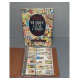 BINDER AND BOOK OF BUBBLE GUM CARDS